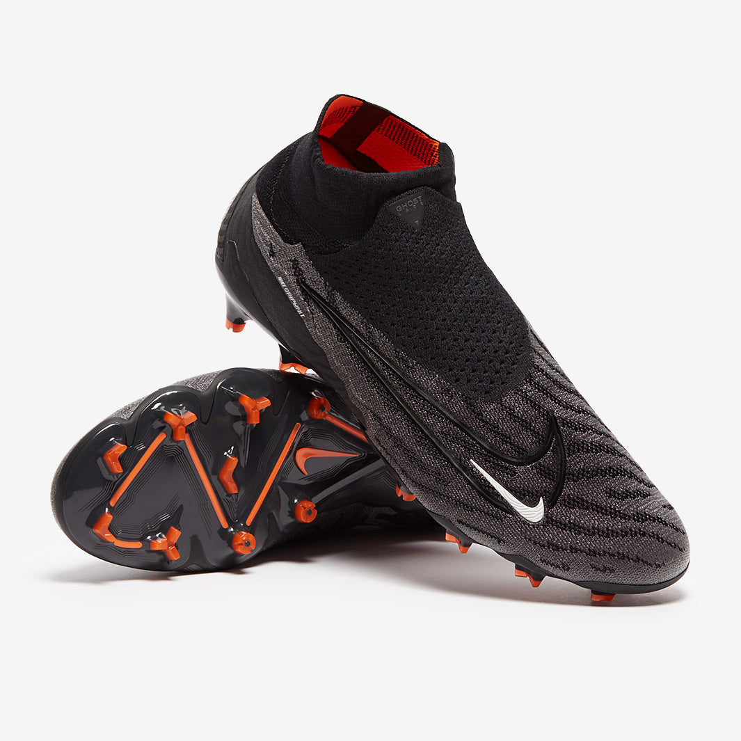 Nike Phantom GX Elite DF FG - Black/Summit White/Dk Smoke Grey