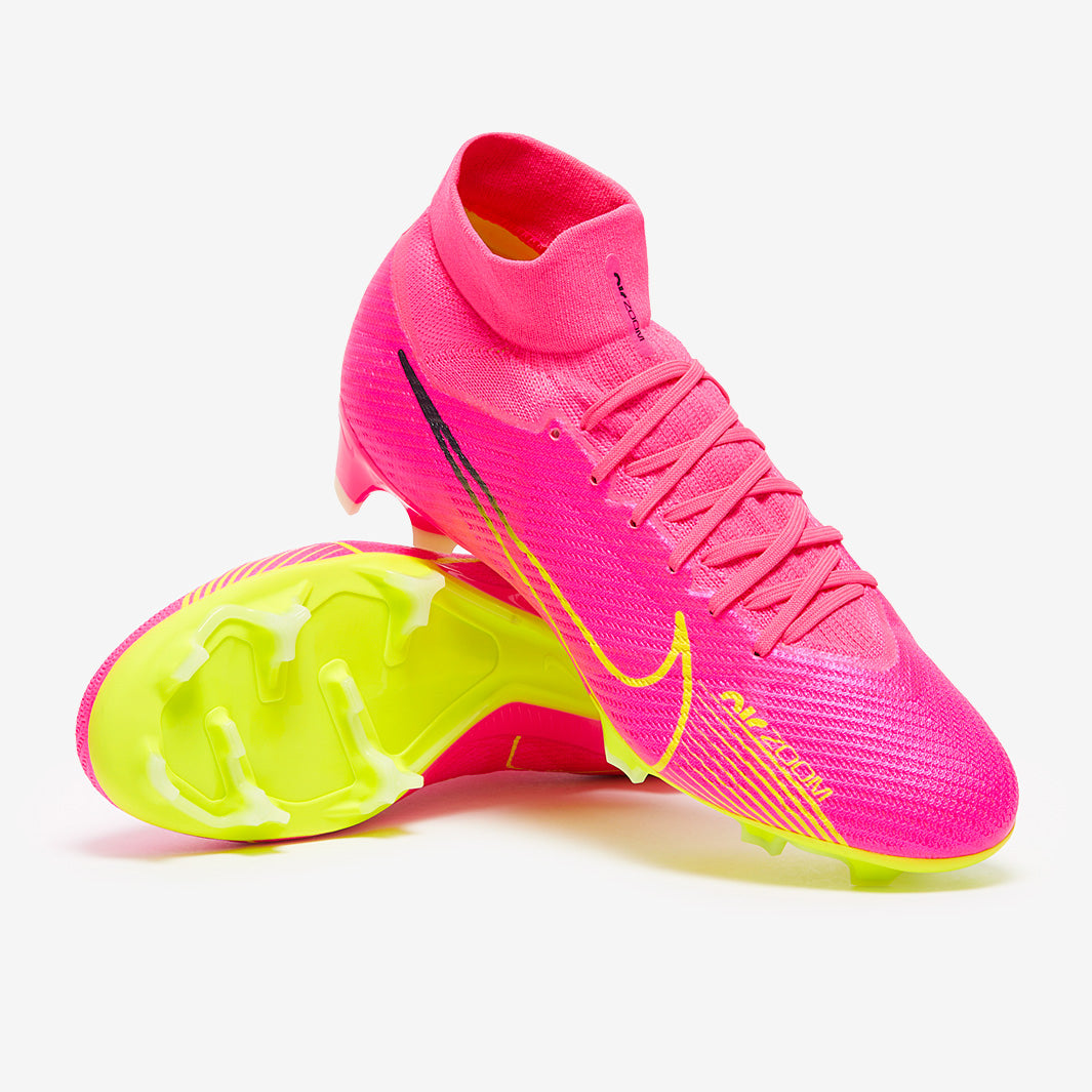 Nike Air Zoom Mercurial Superfly IX Pro FG - Pink Spell/Volt