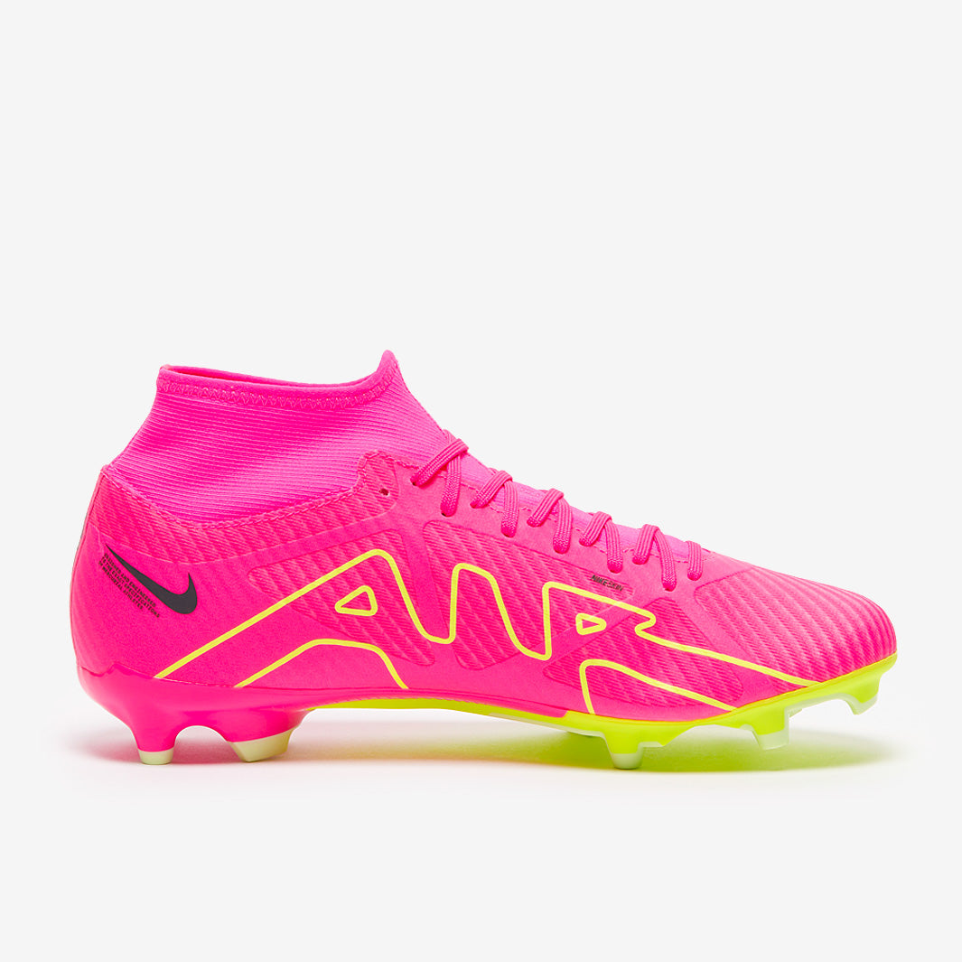 Nike Air Zoom Mercurial Superfly IX Academy MG - Pink Blast/Volt
