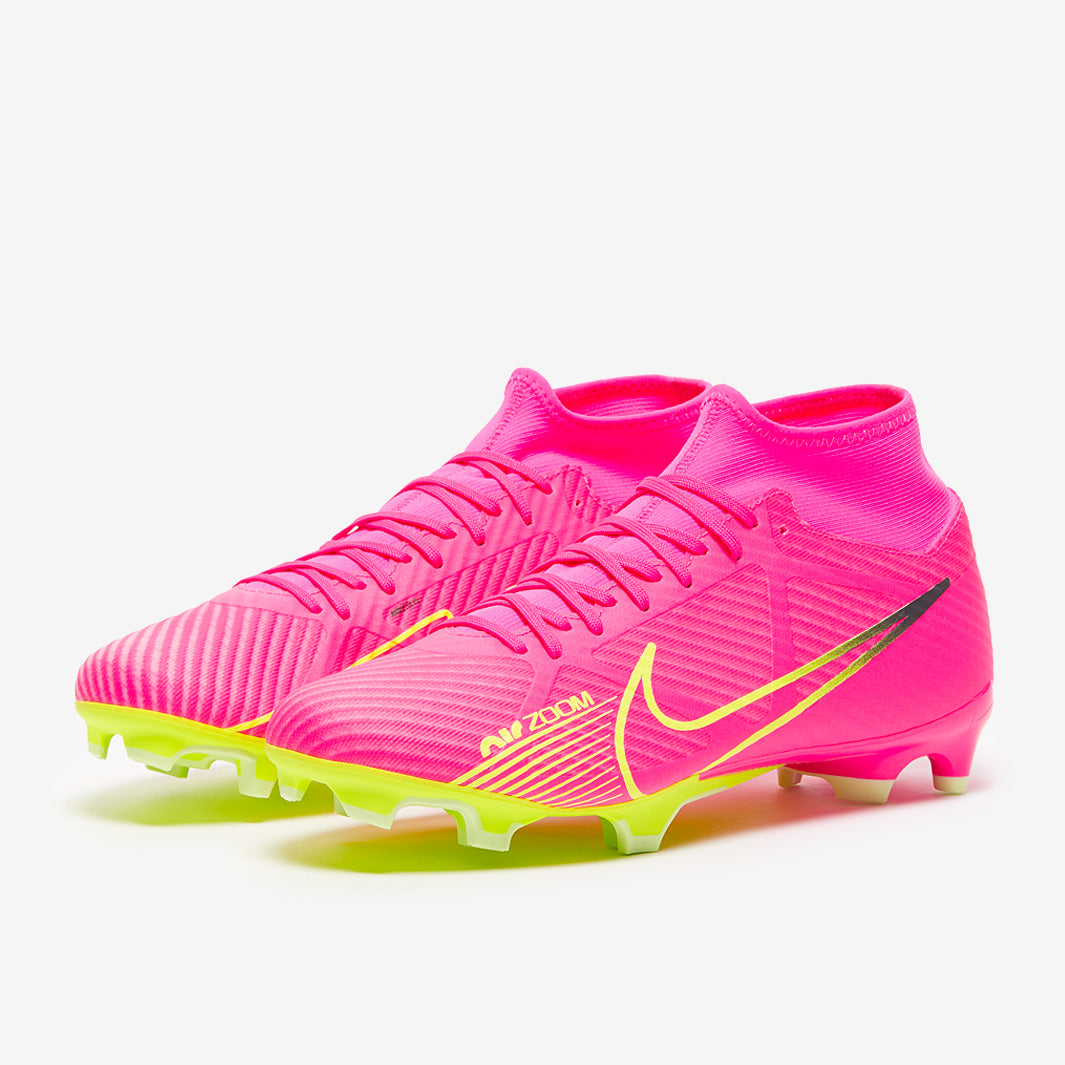 Nike Air Zoom Mercurial Superfly IX Academy MG - Pink Blast/Volt