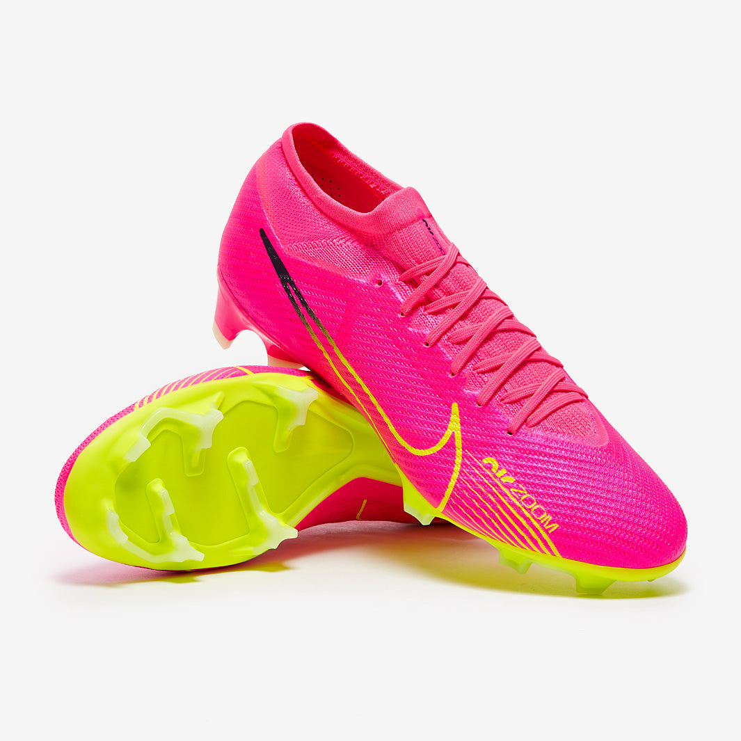 Nike Air Zoom Mercurial Vapor XV Pro FG - Pink Blast/Volt/Gridiron