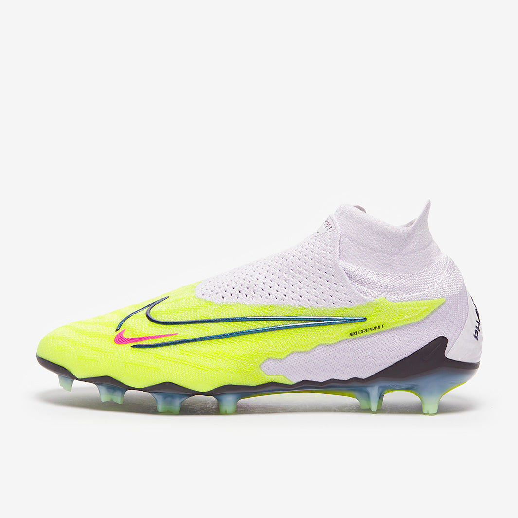 Nike Phantom GX Elite DF FG - Barely Volt/Gridiron/Barely Grape