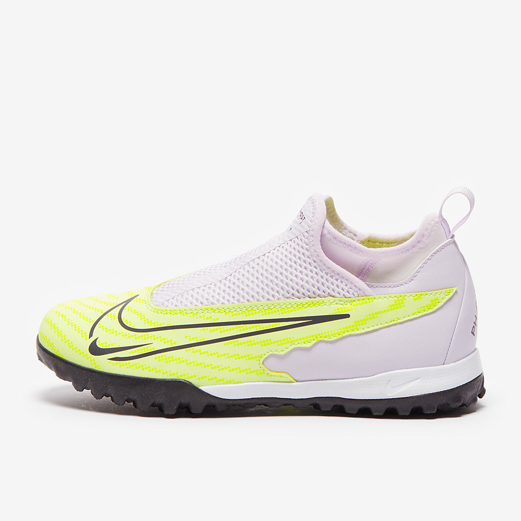 Nike Kids Phantom GX Academy DF TF - Barely Volt/Gridiron/Barely