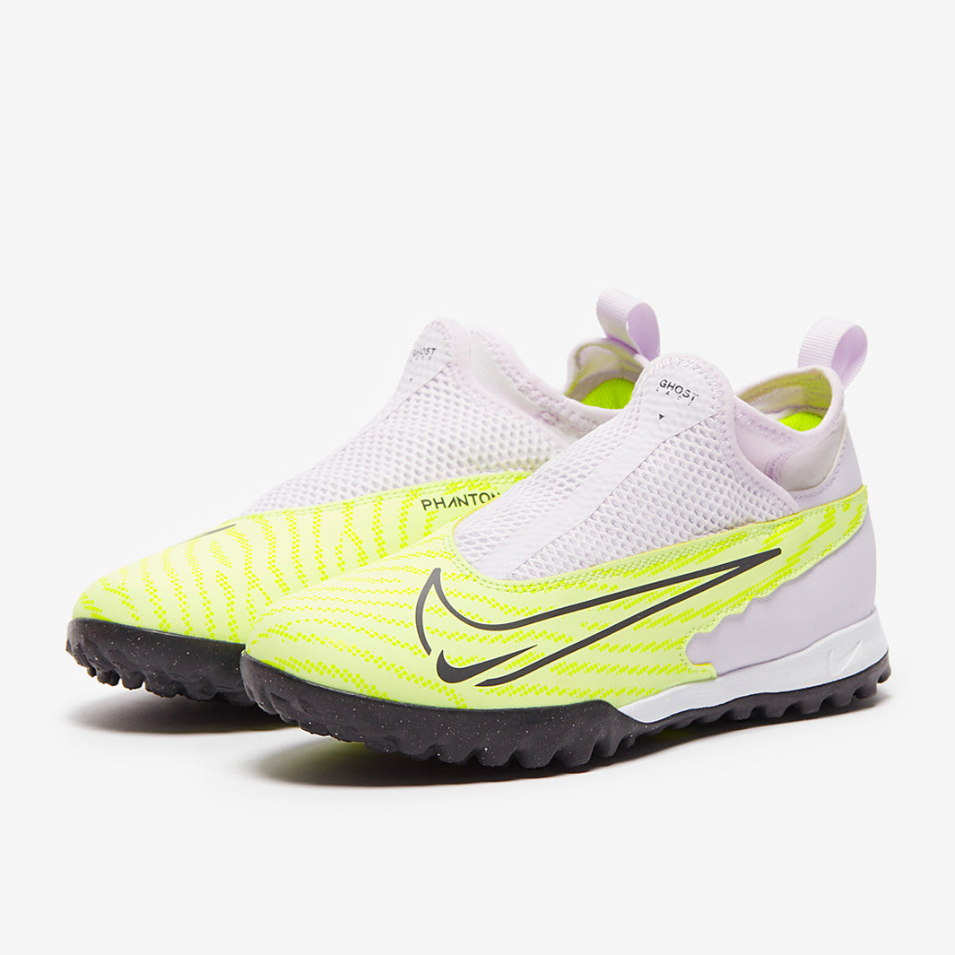 Nike Kids Phantom GX Academy DF TF - Barely Volt/Gridiron/Barely