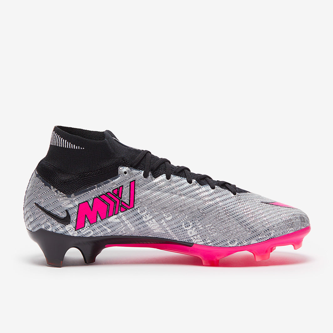 Nike Air Zoom Mercurial Superfly IX Elite XXV FG - Metallic Silver