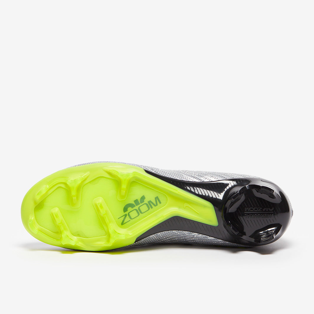 Nike Air Zoom Mercurial Vapor Elite XXV FG - Metallic Silver/Volt