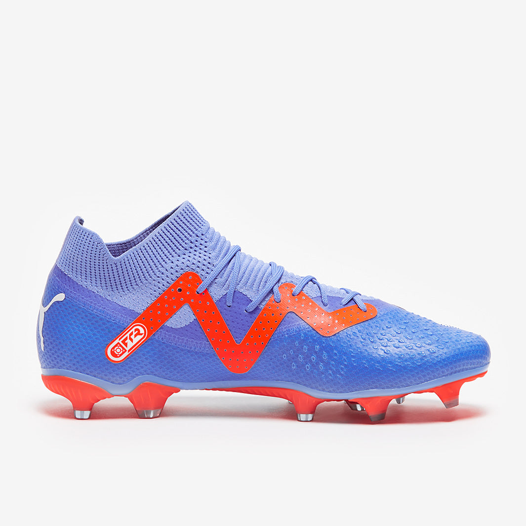 Puma Future Pro FG/AG - Blue Glimmer/Puma White/Puma Ultra Orange