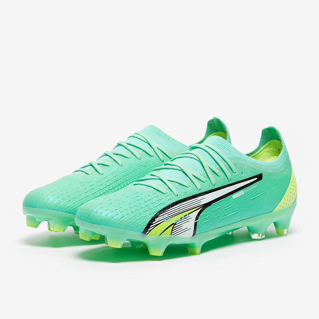 Puma Ultra Ultimate FG/AG - Electric Peppermint/Puma White/Fast