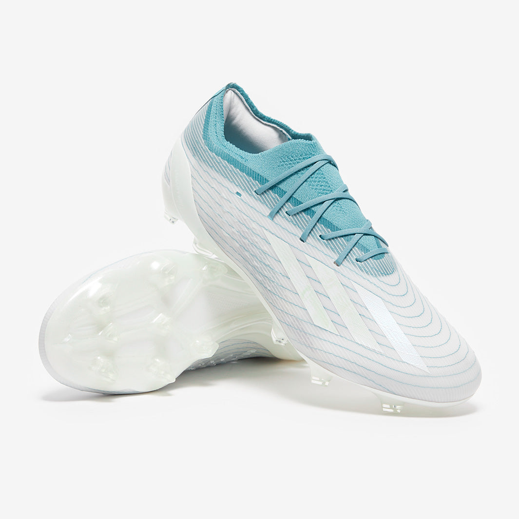 adidas X Speedportal.1 FG - PrelovedBlue/White/White - Mens Boots