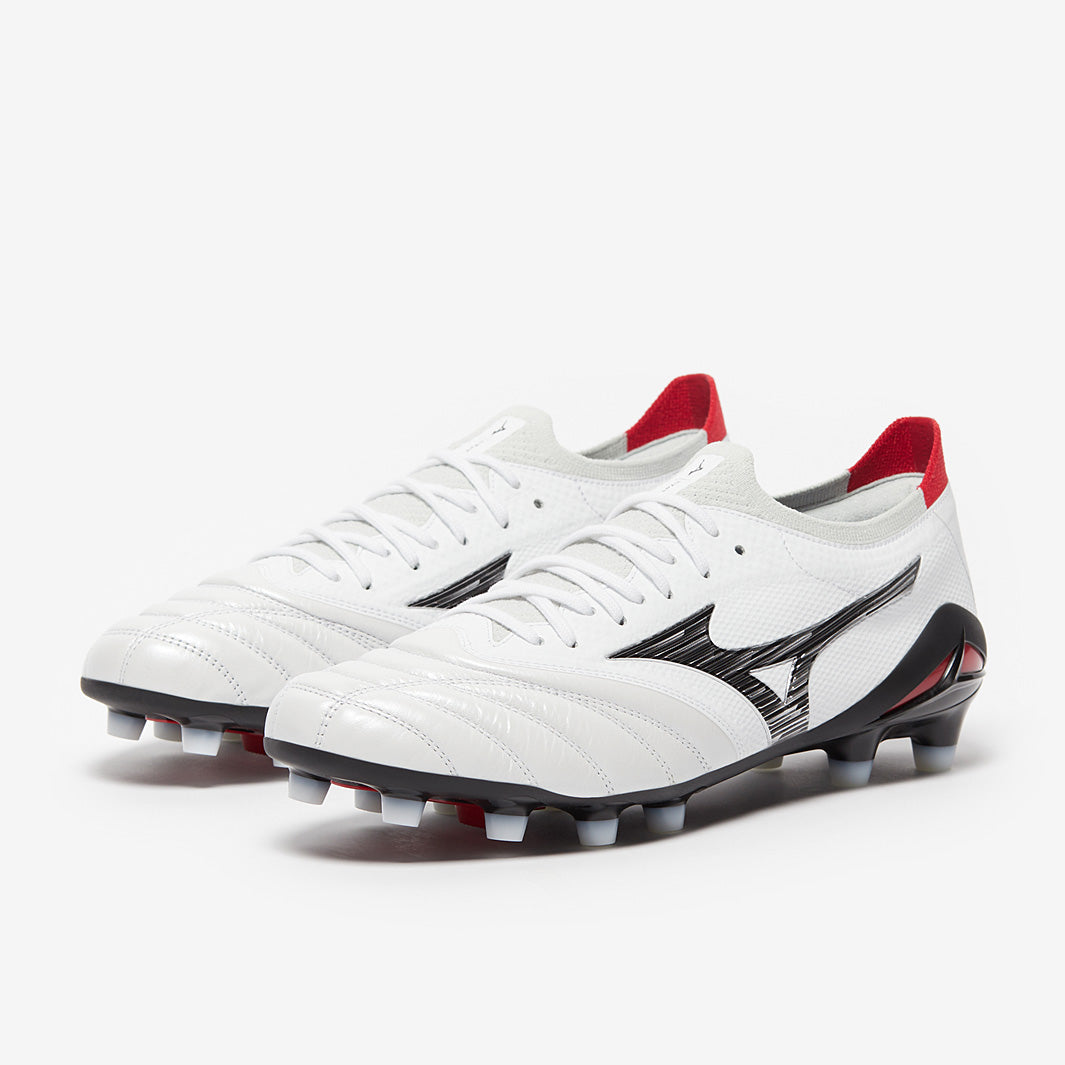 Mizuno Morelia Neo IV Beta Made In Japan FG - White/Black/Red