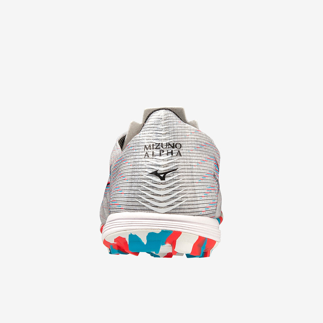 Mizuno Alpha Pro AS - White/Ignition Red - Mens Cleats