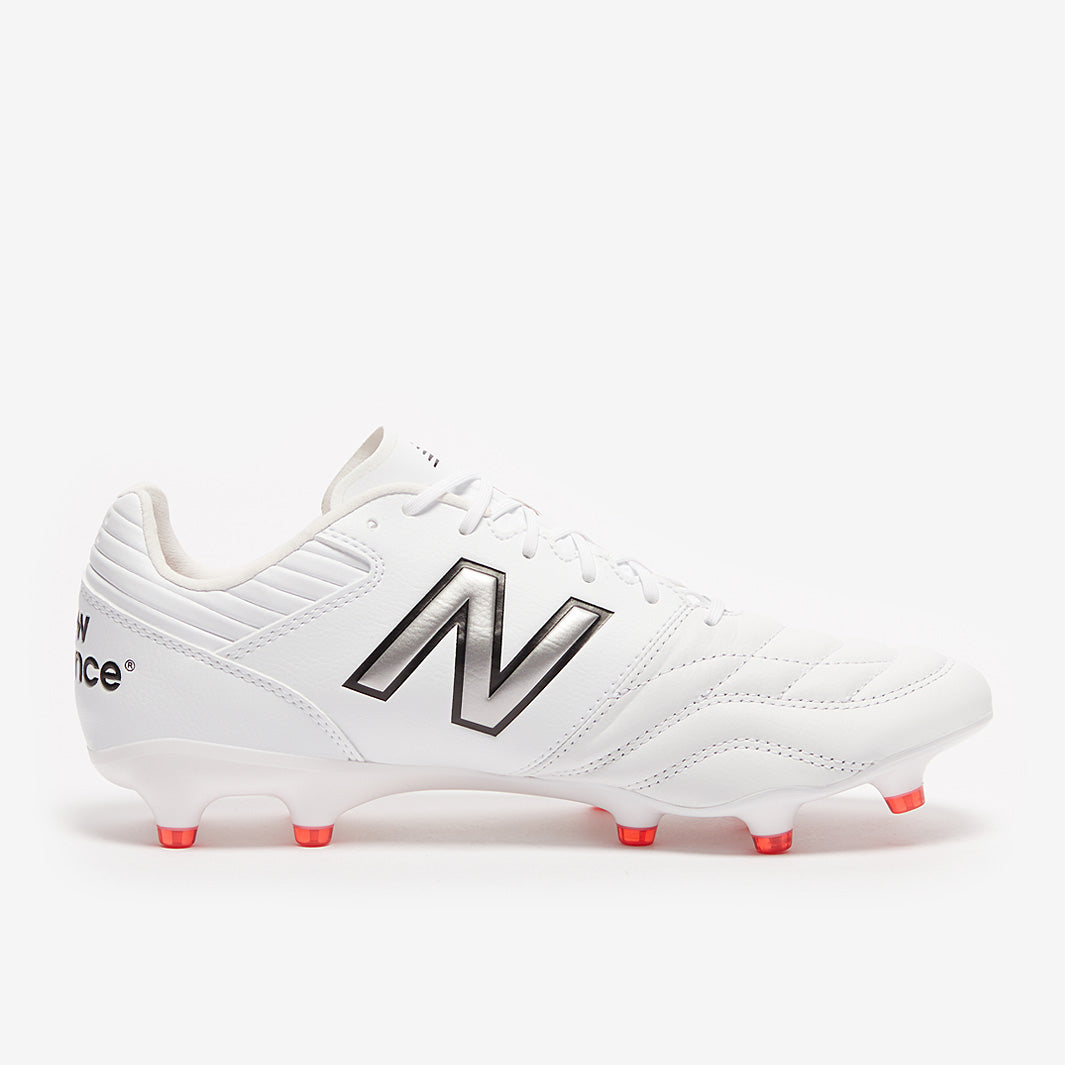 New Balance 442 V2 Pro FG - White - Mens Cleats