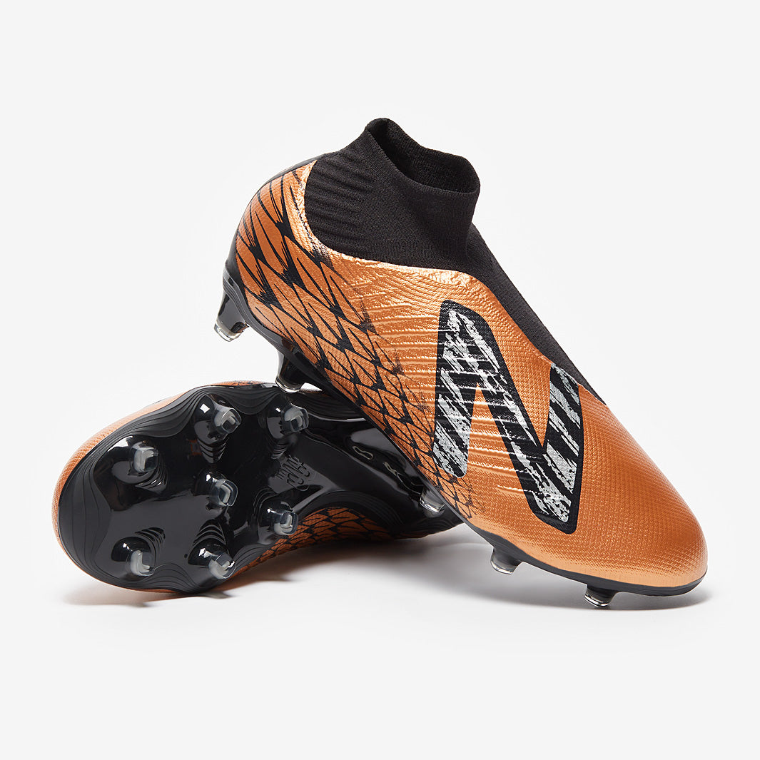 New Balance Tekela V4 Magia FG - Copper/Black - Mens Cleats