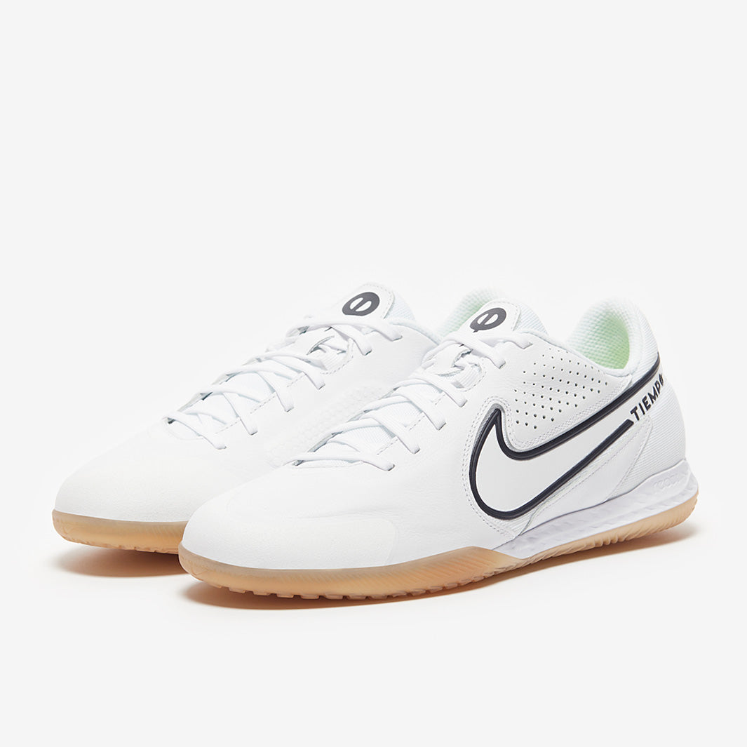 シューズ Nike TIENPO Nike React Tiempo Legend IX Pro IC - White/Blackened Blue/Volt