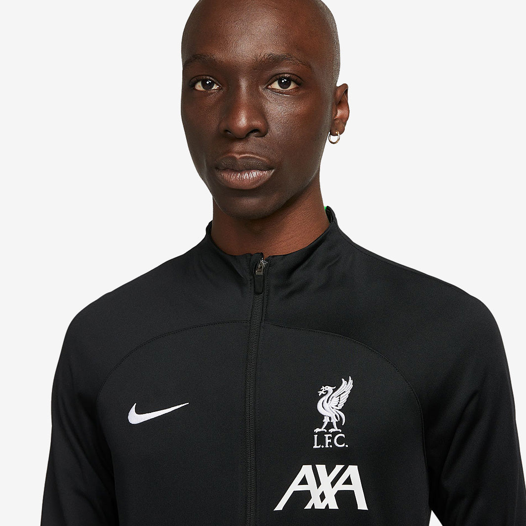 Nike Liverpool 23/24 Dri-Fit Strike Track Jacket - Black/Poison