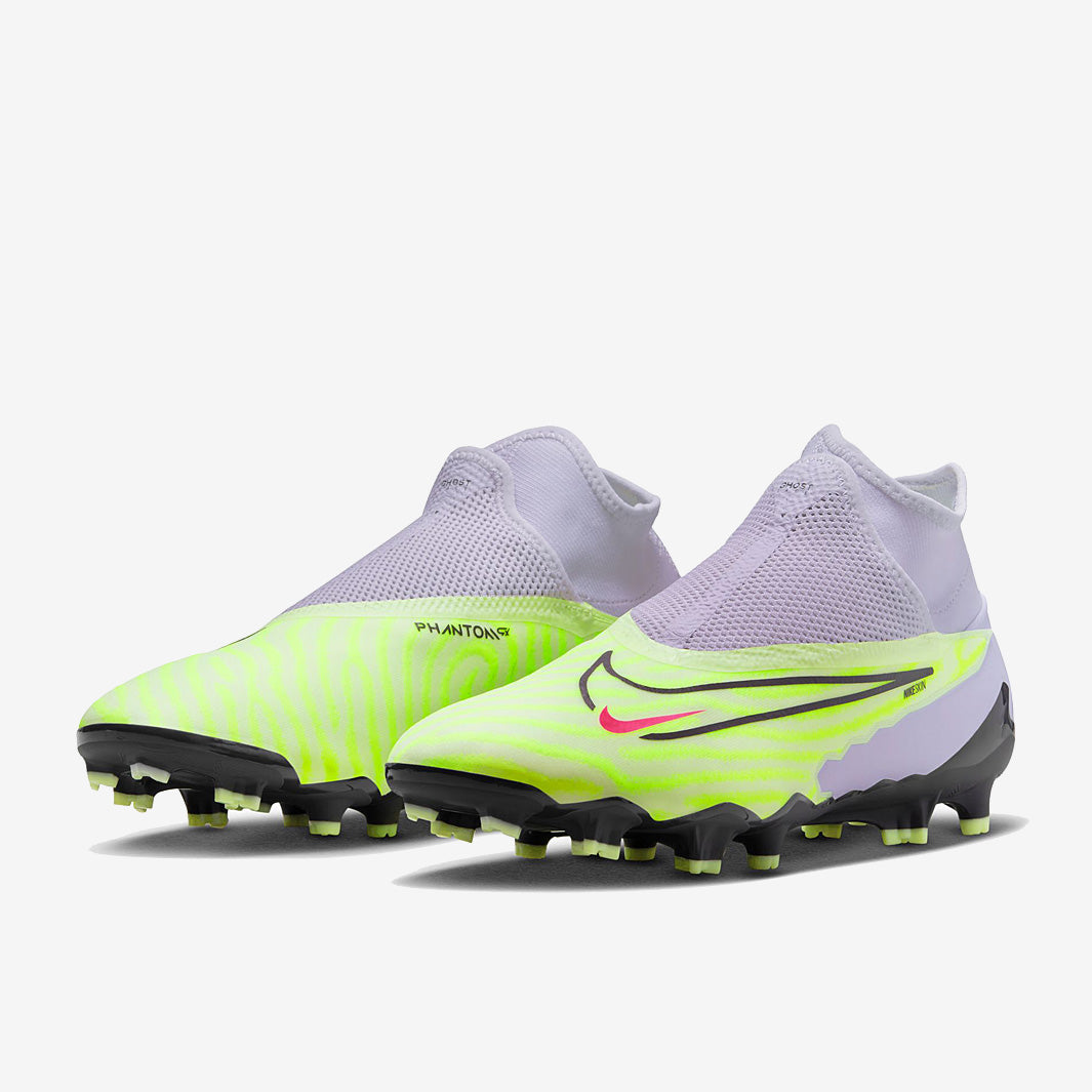 Nike Phantom GX Pro DF FG - Barely Volt/Gridiron/Barely Grape