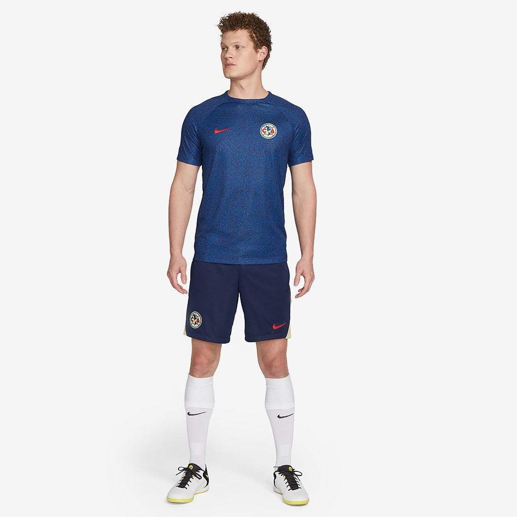 Nike Club America 23/24 Dri-Fit SS Pre-Match Top - Blue Jay