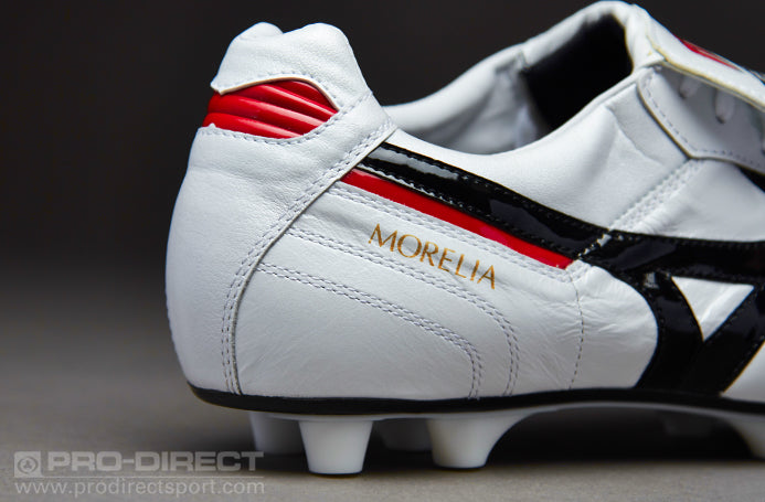 Mizuno Morelia 2 Japan ホワイト/レッド 日本製 Mizuno Morelia II Made in Japan AG - Ruby Red Pack | WeGotSoccer