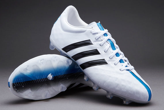 Mens Soccer Cleats - adidas 11Pro FG - Firm Ground - White/Core
